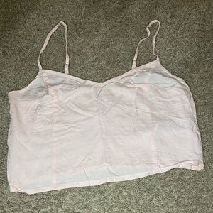 Hollister Light Pink Spaghetti Strap Tank Top